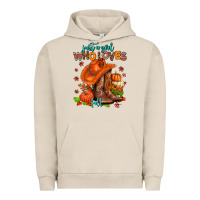 Pigment French Oak jusr a girl who loves fall  cowgirl Urban Hoodie - AdoDesignShop