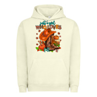 Pigment Pistachio jusr a girl who loves fall  cowgirl Urban Hoodie - AdoDesignShop