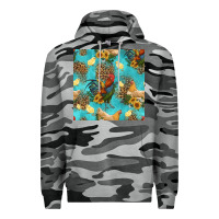 Slate Camo poultry animals seamless pattern Premium Hoodie - HRA Design Shop