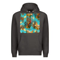 Smoke poultry animals seamless pattern Premium Hoodie - HRA Design Shop