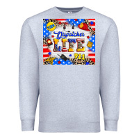 Heather Grey dispatcher life Premium Sweatshirt - RanaPortraitStore