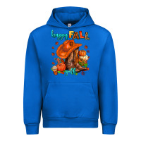 Cobalt happy fall y'all  cowgirl Urban Hoodie - AdoDesignShop