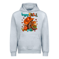 Heather Grey happy fall y'all  cowgirl Urban Hoodie - AdoDesignShop
