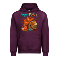 Mauve Wine happy fall y'all  cowgirl Urban Hoodie - AdoDesignShop