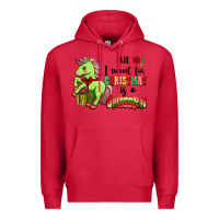 Cardinal All I Want For Christmas Is A Unicorn Premium Hoodie - FaDigitalArtStudio
