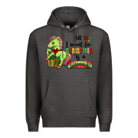 Charcoal Heather All I Want For Christmas Is A Unicorn Premium Hoodie - FaDigitalArtStudio