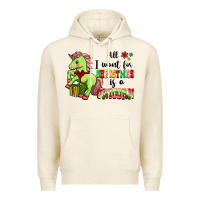 Tofu All I Want For Christmas Is A Unicorn Premium Hoodie - FaDigitalArtStudio