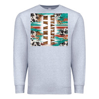 Heather Grey customized mama Premium Sweatshirt - RanaPortraitStore