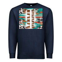 Navy customized mama Premium Sweatshirt - RanaPortraitStore