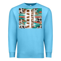 Ocean Blue customized mama Premium Sweatshirt - RanaPortraitStore