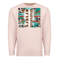 Pale Pink customized mama Premium Sweatshirt - RanaPortraitStore