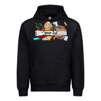Black costomized teachers name Urban Hoodie - AdoDesignShop