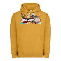 Pigment Peanut Butter costomized teachers name Urban Hoodie - AdoDesignShop