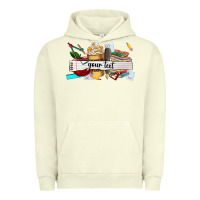 Pigment Pistachio costomized teachers name Urban Hoodie - AdoDesignShop