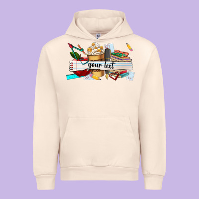 Costomized Teachers Name Urban Hoodie Designed By Adodesignshop