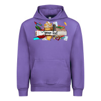 Tulip costomized teachers name Urban Hoodie - AdoDesignShop