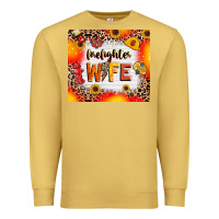 Antique Gold firefighter wife Premium Sweatshirt - RanaPortraitStore