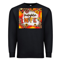 Black firefighter wife Premium Sweatshirt - RanaPortraitStore