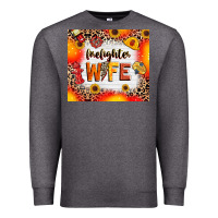 Charcoal Heather firefighter wife Premium Sweatshirt - RanaPortraitStore