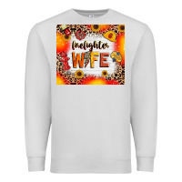 Dove Grey firefighter wife Premium Sweatshirt - RanaPortraitStore