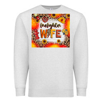 Oatmeal Heather firefighter wife Premium Sweatshirt - RanaPortraitStore