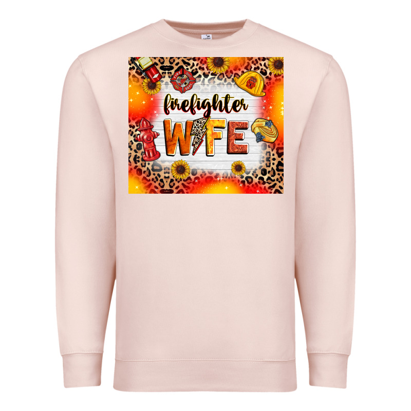 Firefighter Wife Premium Sweatshirt by RanaPortraitStore | Teevron