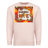 Pale Pink firefighter wife Premium Sweatshirt - RanaPortraitStore