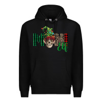 Black Boy Mini Elf Skull Premium Hoodie - FaDigitalArtStudio