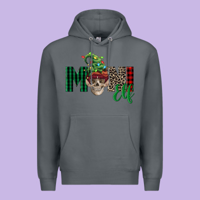 Boy Mini Elf Skull Premium Hoodie Designed By Fadigitalartstudio