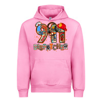 Fuchsia Pink 911 dispatcher Urban Hoodie - AdoDesignShop