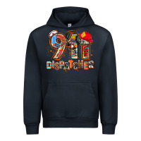 Navy 911 dispatcher Urban Hoodie - AdoDesignShop