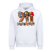 White 911 dispatcher Urban Hoodie - AdoDesignShop