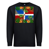 Black dominican republic Premium Sweatshirt - RanaPortraitStore