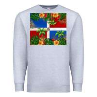Heather Grey dominican republic Premium Sweatshirt - RanaPortraitStore