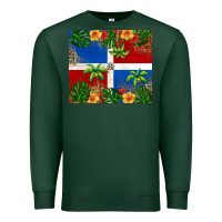 Sports Green dominican republic Premium Sweatshirt - RanaPortraitStore