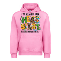 Fuchsia Pink i am ready for head start but is it ready for me Urban Hoodie - AdoDesignShop