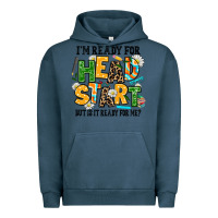 Pigment Midnight Navy i am ready for head start but is it ready for me Urban Hoodie - AdoDesignShop