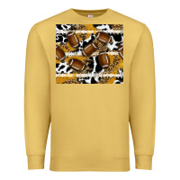 Antique Gold football Premium Sweatshirt - RanaPortraitStore