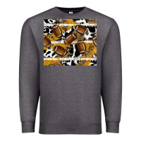 Charcoal Heather football Premium Sweatshirt - RanaPortraitStore