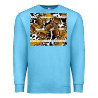 Ocean Blue football Premium Sweatshirt - RanaPortraitStore