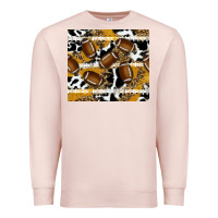 Pale Pink football Premium Sweatshirt - RanaPortraitStore