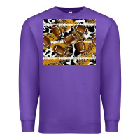 Purple football Premium Sweatshirt - RanaPortraitStore