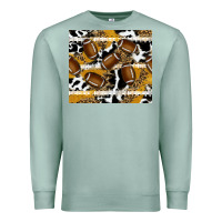 Seafoam football Premium Sweatshirt - RanaPortraitStore