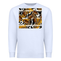 White football Premium Sweatshirt - RanaPortraitStore