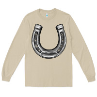 Mushroom horseshoe Long Sleeve Tee - BarkalooDesign