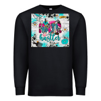 Black hair hustler Premium Sweatshirt - RanaPortraitStore