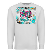 Dove Grey hair hustler Premium Sweatshirt - RanaPortraitStore
