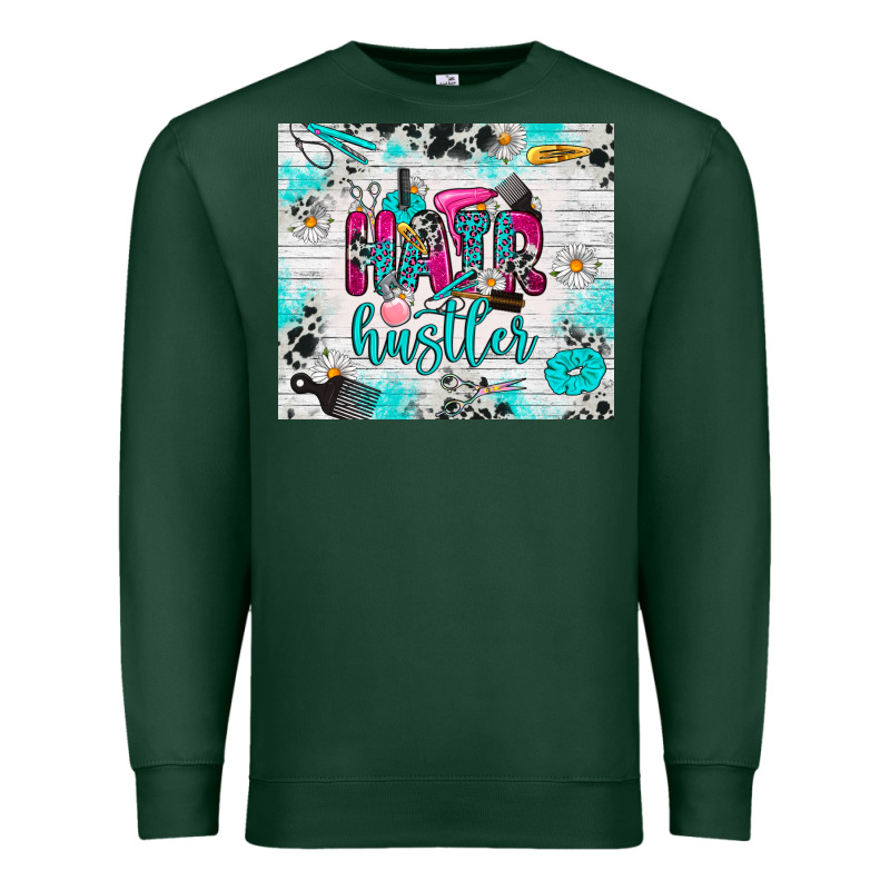 Hair Hustler Premium Sweatshirt by RanaPortraitStore | Teevron