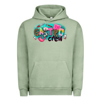Pigment Oil Green gastro crew Urban Hoodie - AdoDesignShop