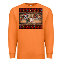 Carrot hohoho christmas cows Premium Sweatshirt - RanaPortraitStore
